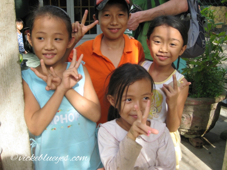 Kids in Mekong